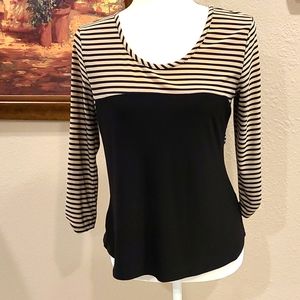Susan Lawrence petite long sleeve blouse casual